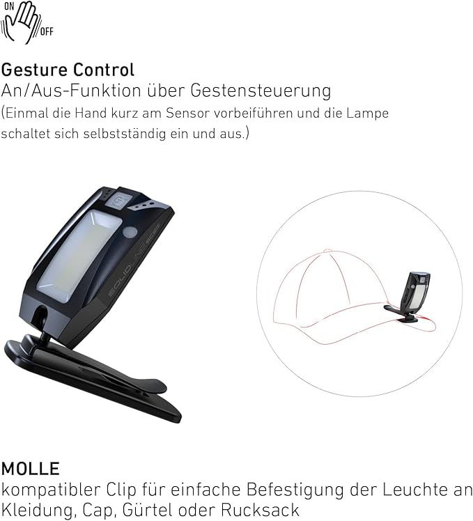 Led Lenser - Solidline SC4R Clip-Leuchte