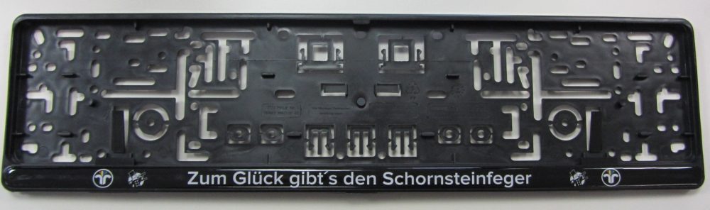Auto-Kennzeichen-Halter, PVC