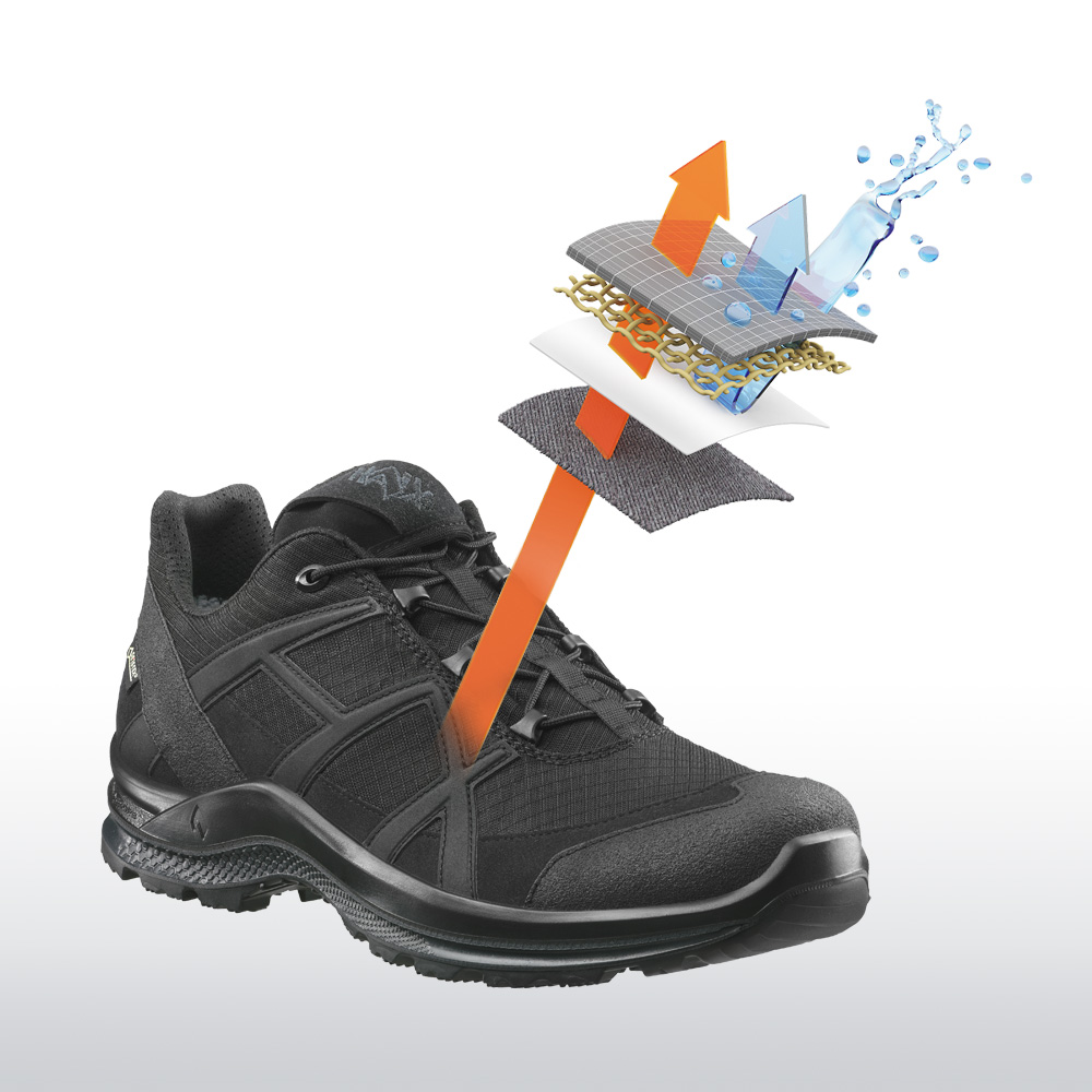 BLACK EAGLE Athletic 2.1 GTX low UK 15.0 / EU 51 Schwarz