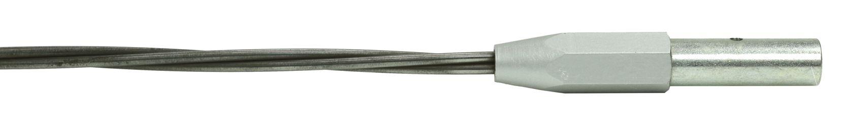 B-Stange 2 Köpfe (Langgedrehte Stahlstange)