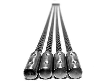 SnapLok Ersatzdrahtseile 10cm Ø8mm
