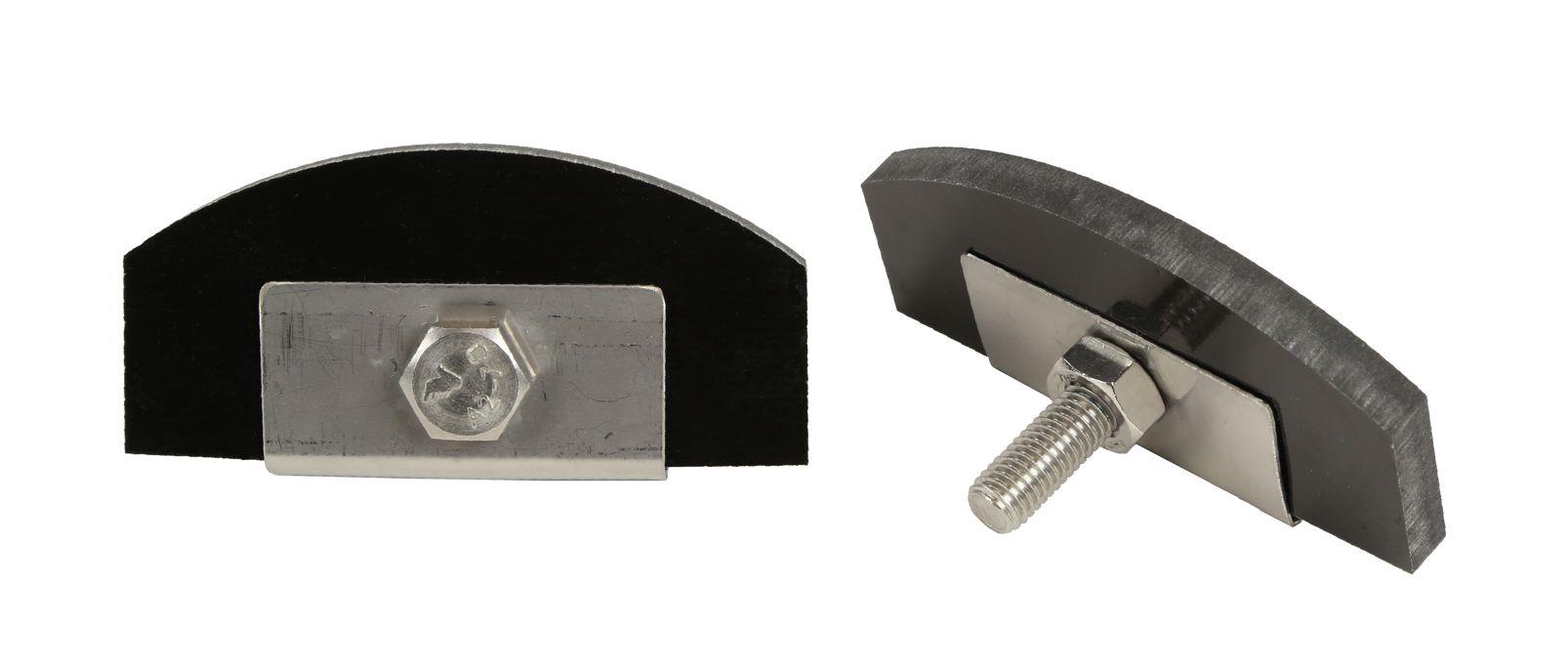 Gummikratzer für M10 Gewinde Radius 200 mm