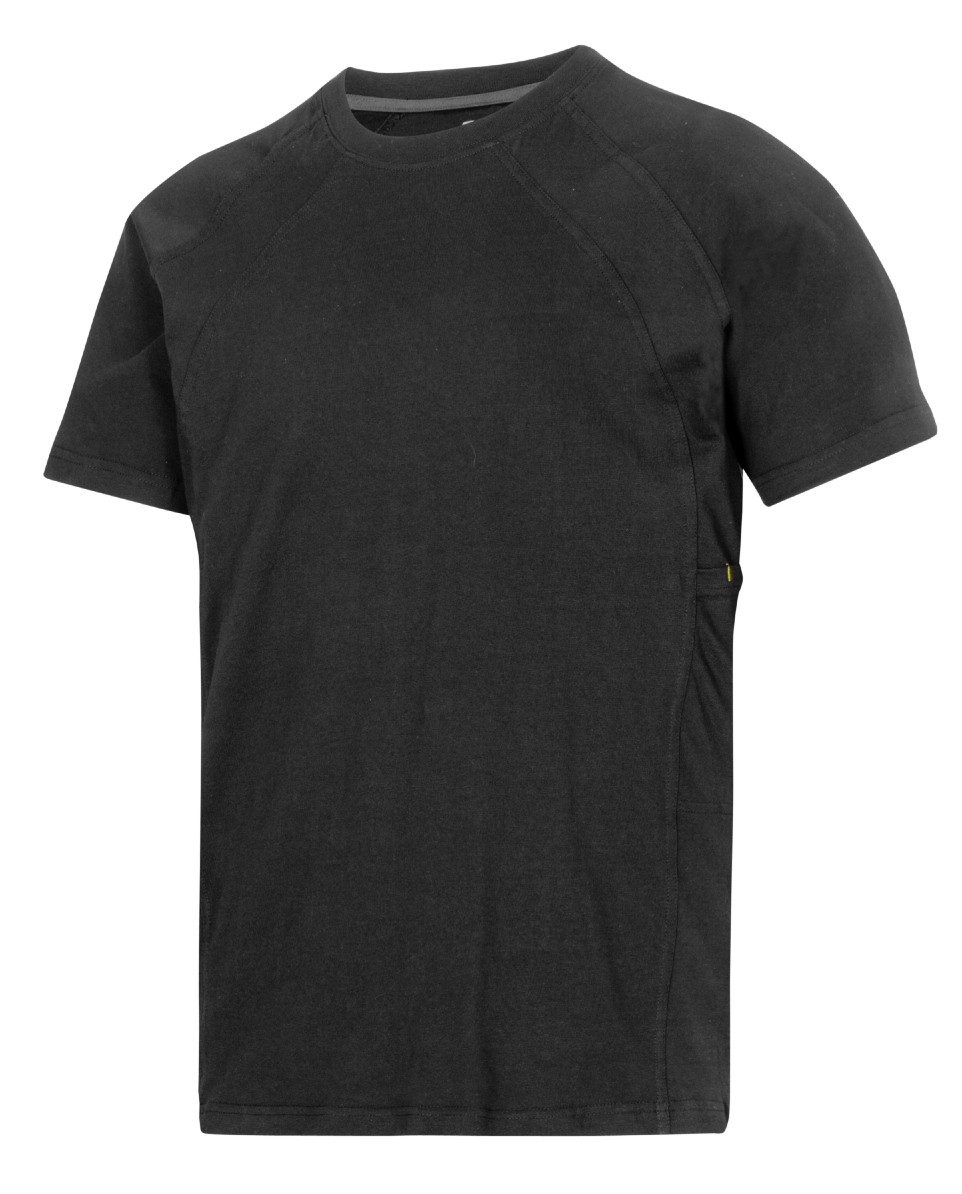 MultiPockets™ Baumwoll-T-Shirt M Schwarz