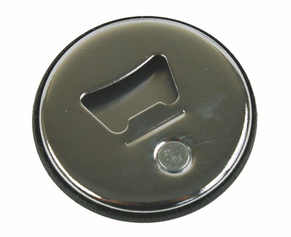 Magnet-Flaschenöffner, rund (15 Stück) - 3er-Pack