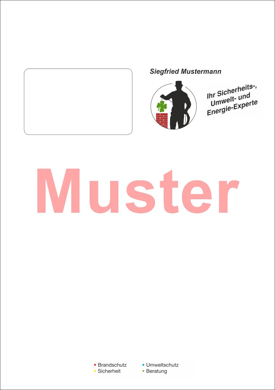 Briefumschläge mit eigenem Logo 4-farbig, 1-seitig, 229x324 mm weiß mit Fenster