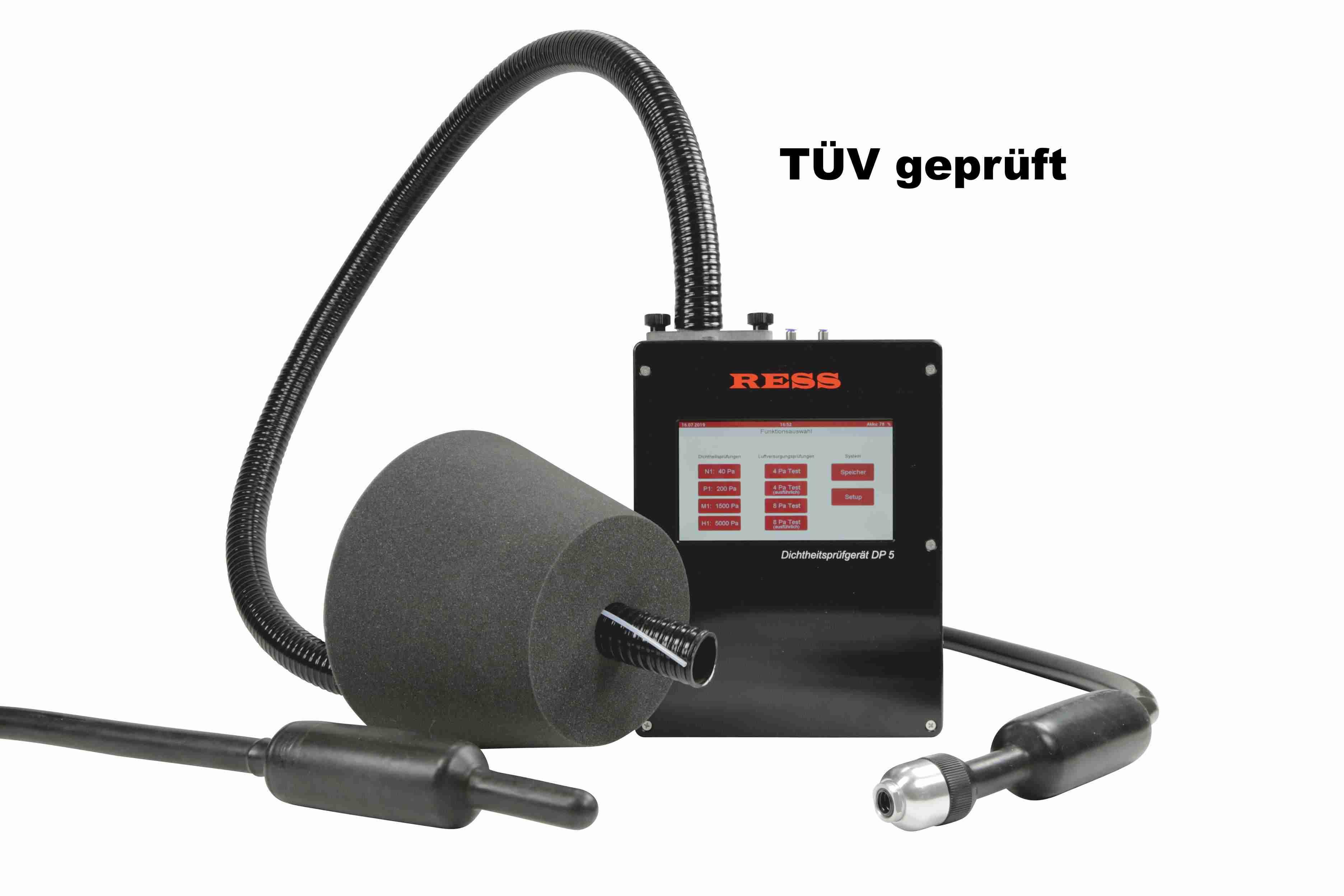RESS-Dichtheitsprüfgerät DP5 N1-Set - bestehend aus: