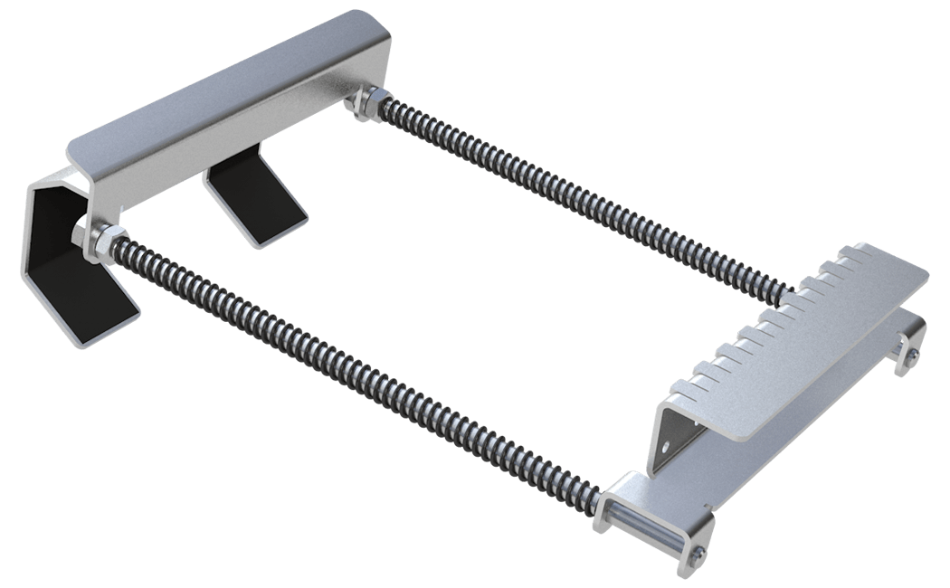 Leitermatte aus Gummigranulat schwarz