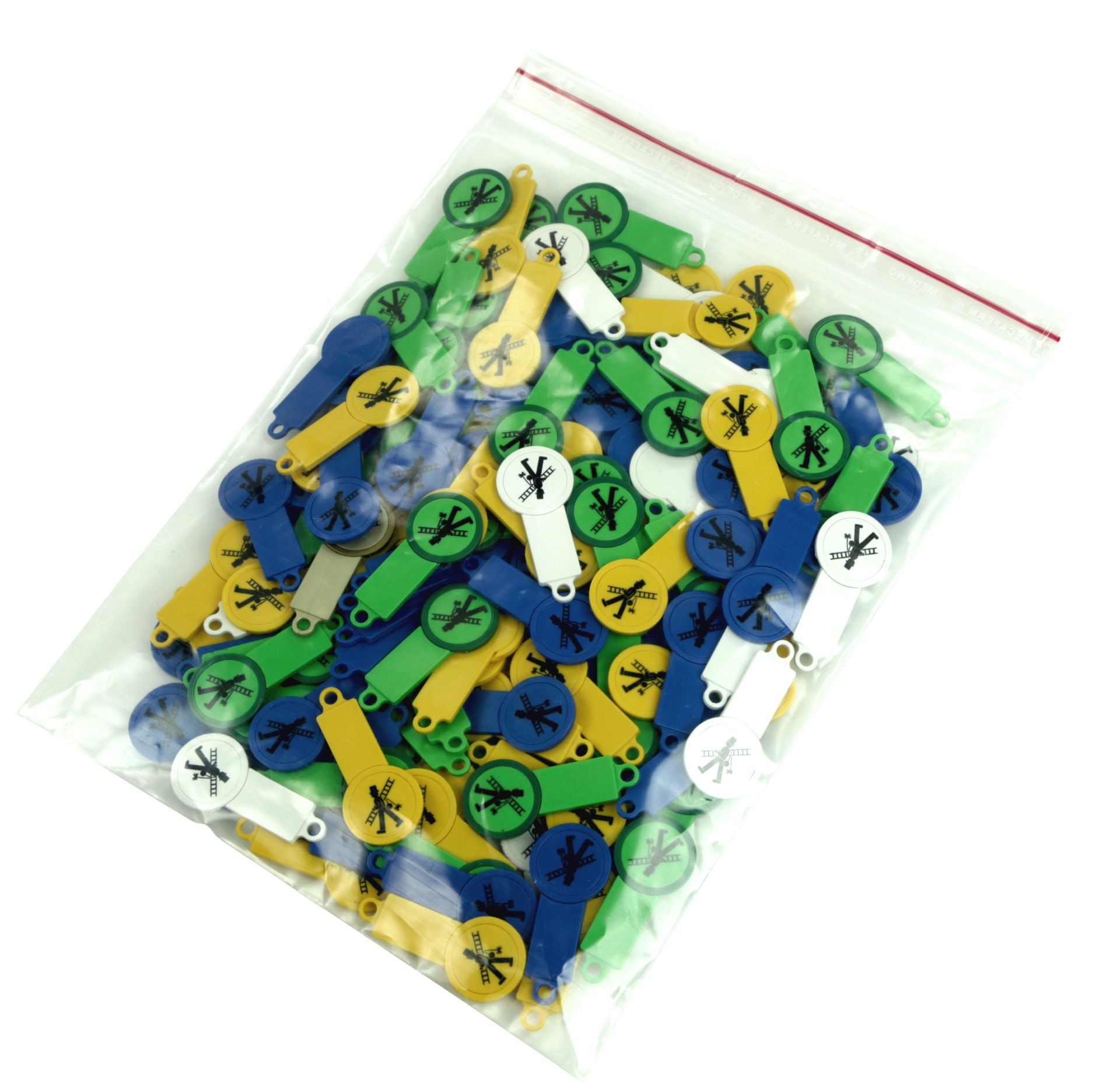 Einkaufswagenlöser "Schornsteinfeger" 2 in 1 (150 Stück)