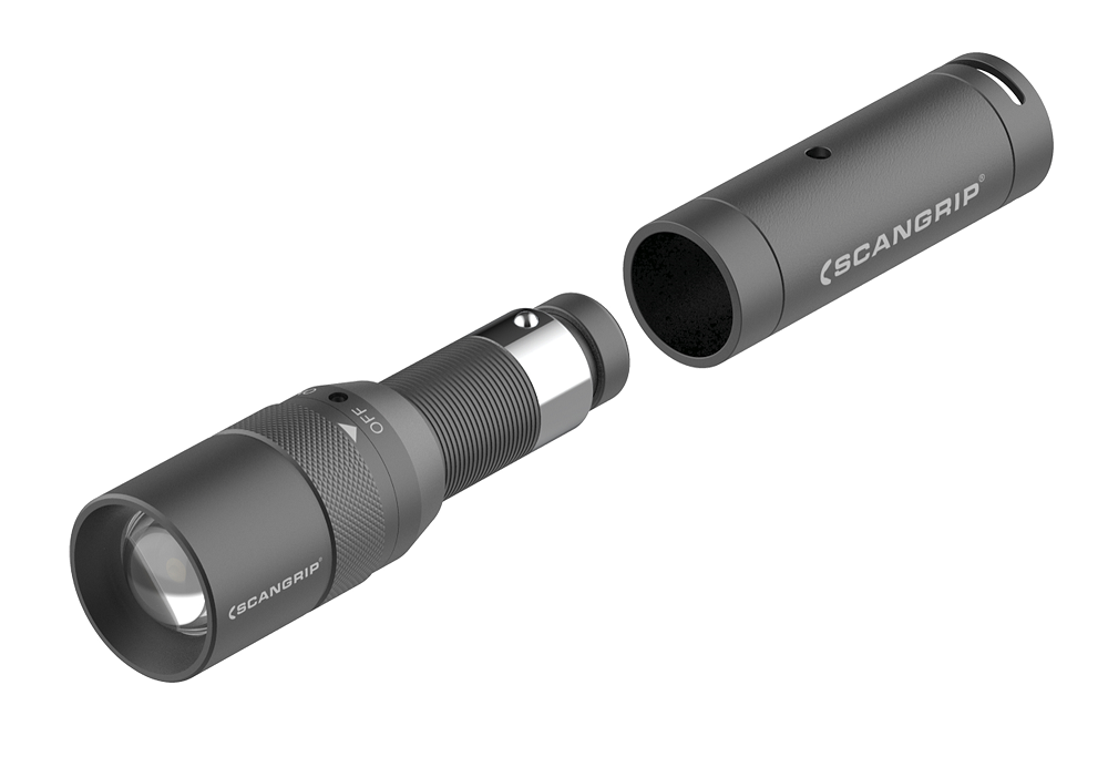 Scangrip Flash 12-24V am Zigarettenanzünder aufladbar