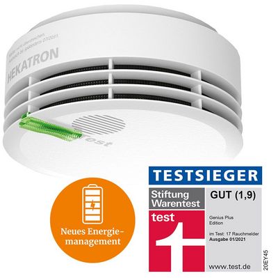 Hekatron Genius Plus VE 30er Karton  inkl. Klebepad