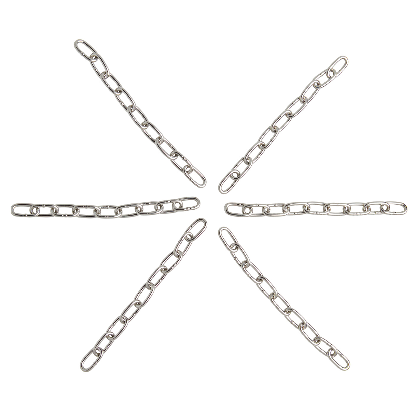 Kurzgliederkette VA Ø 3 mm / 6 x 15 cm Wöhler Snap & Sweep®
