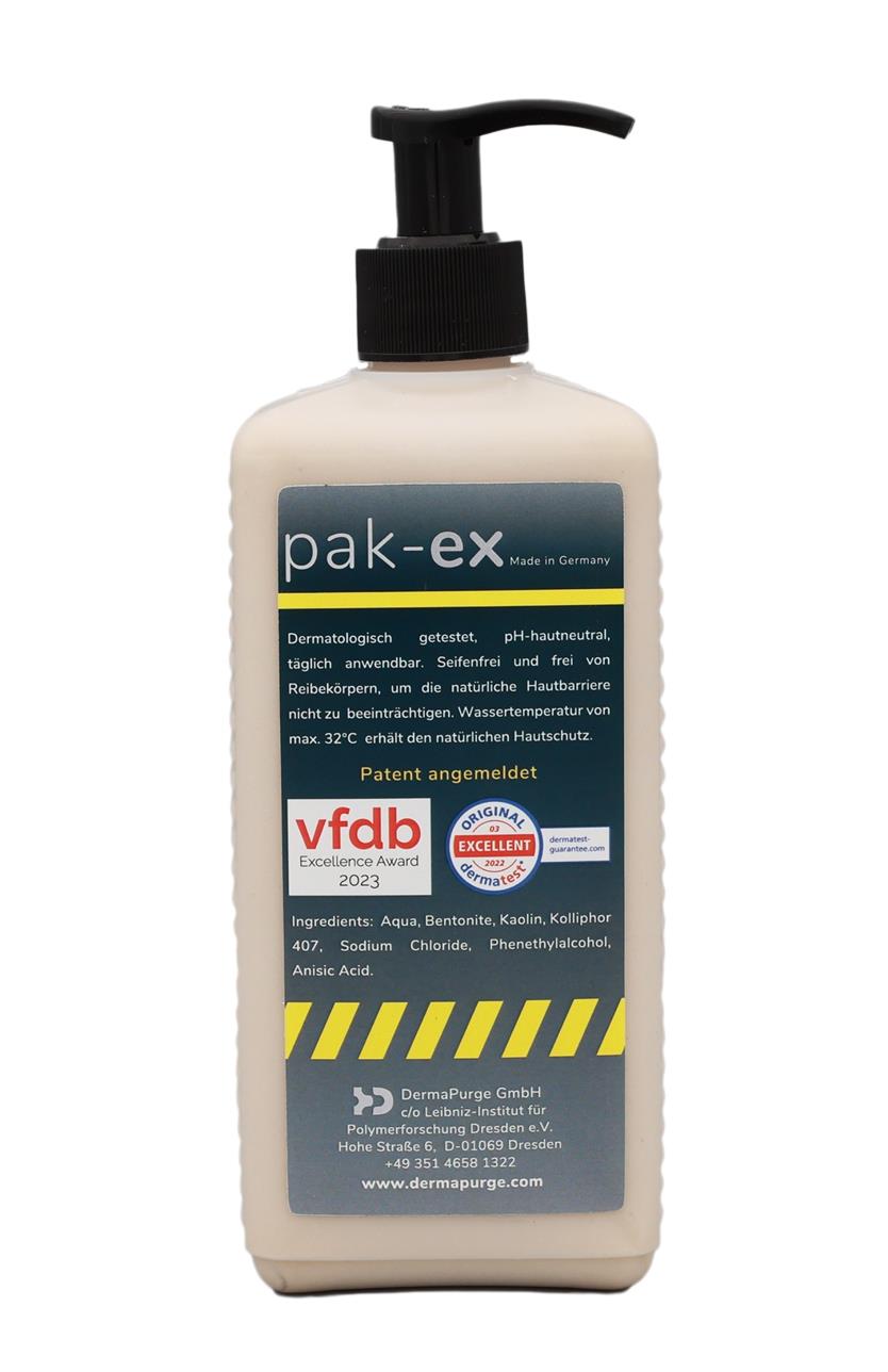 Hautreinigungscreme pak-ex 250 ml Spenderflasche