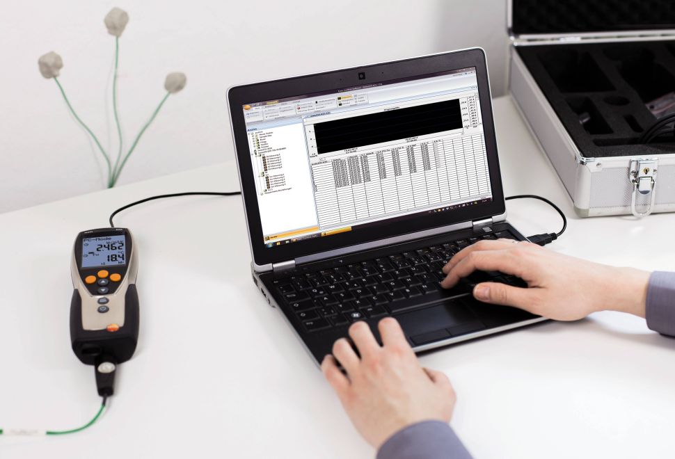 testo 635-2 U-Wert-Set - Temperatur- und Feuchtemessgerät-Set