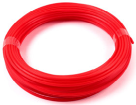 Rolle Ersatzschnüre für Peitschenköpfe 4mm x 25M