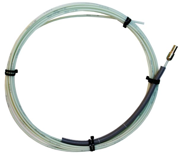 GFK-Stange 20 Meter lang, weiß mit Meterangabe