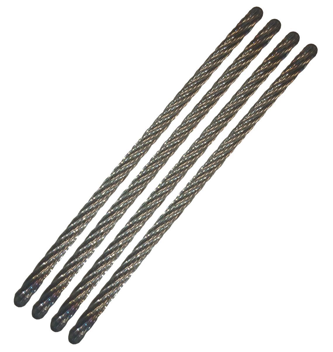 Stahldrähte 200 mm - für Rodtech Dohlennester-Kopf (4 Stück) online kaufen