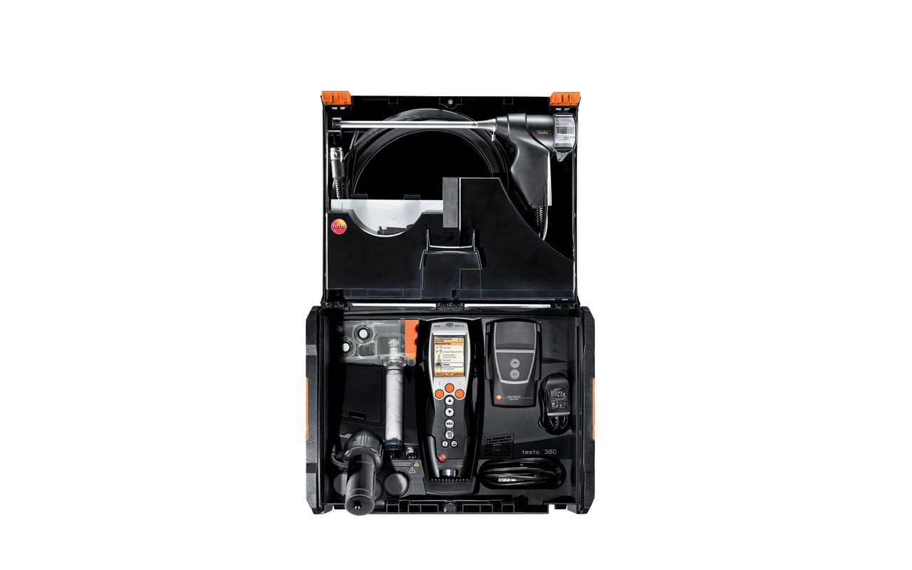 testo 380 Feinstaubmessgerät Messbox mit Testo 330
