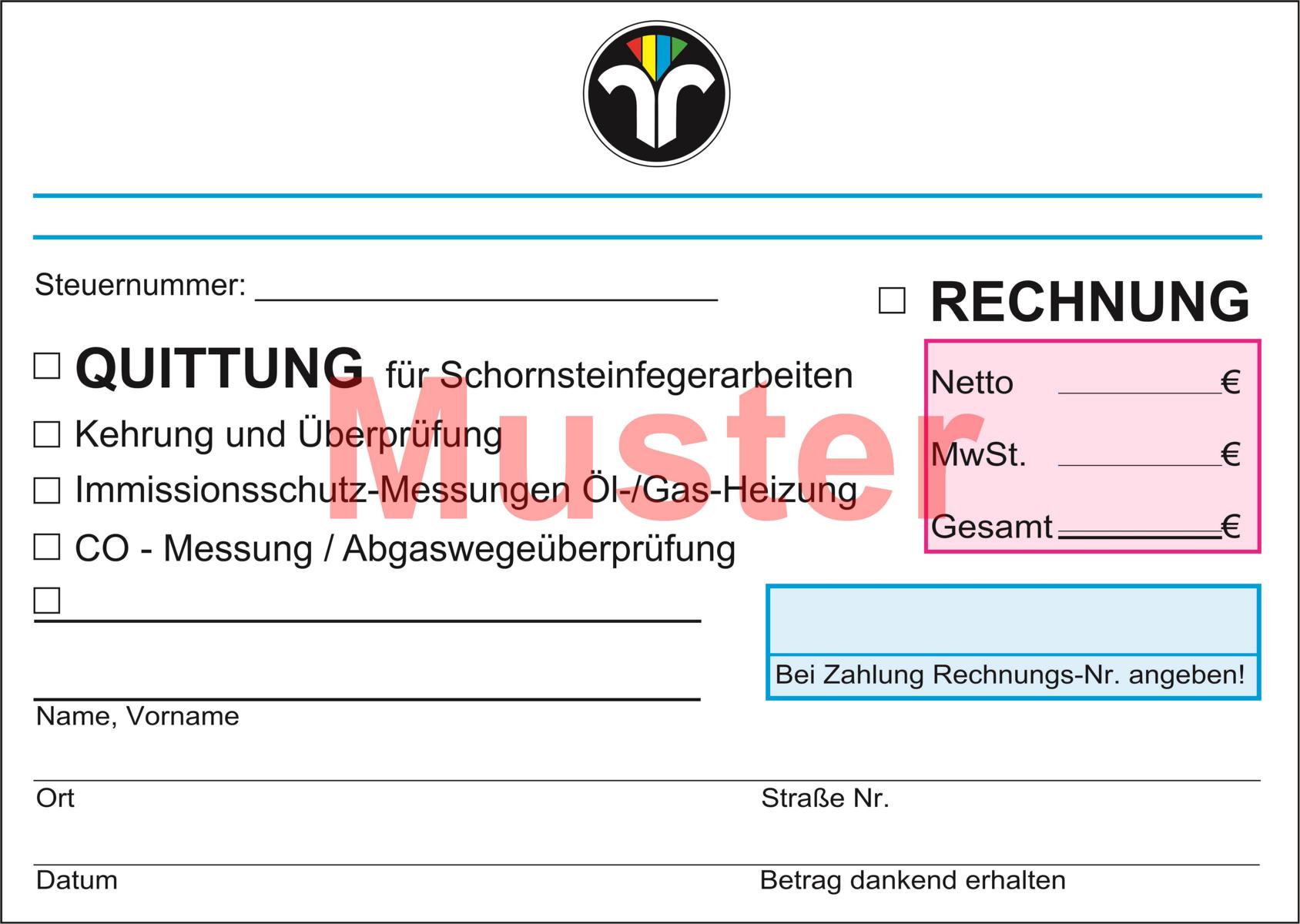 Quittungsblock