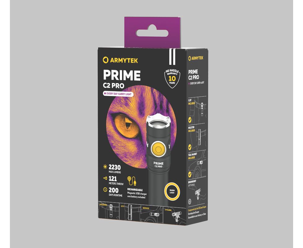 Armytek Prime C2 Pro Magnet USB White