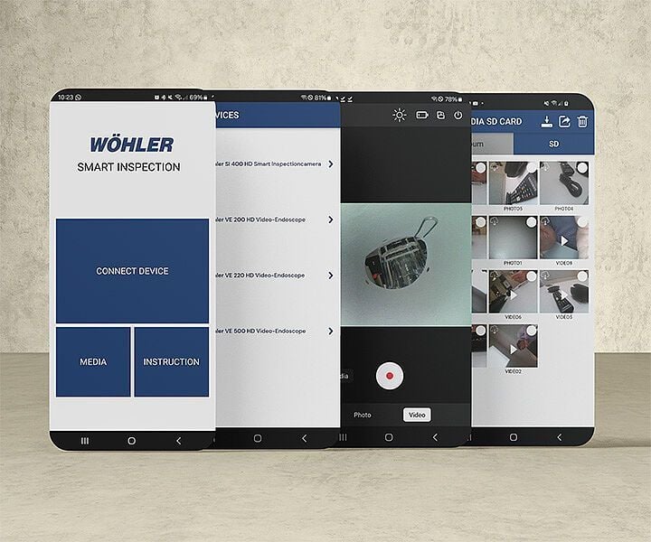 Wöhler SI 400  Smarte Inspektionskamera Profi