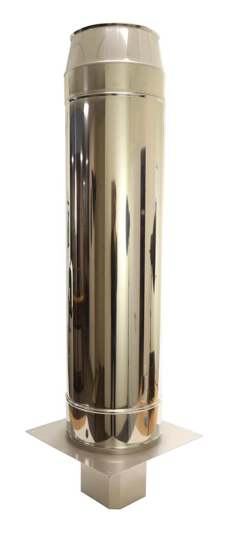 Schornsteinverlängerung isoliert 250x250mm-150cm