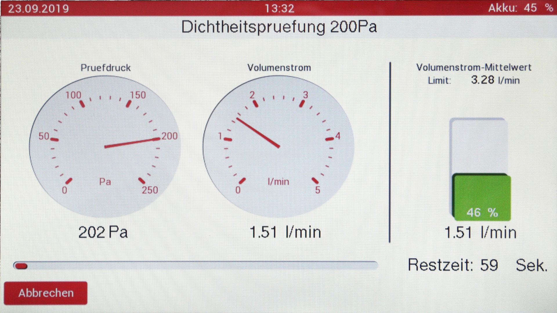 RESS-Dichtheitsprüfgerät DP5 PLUS Set
