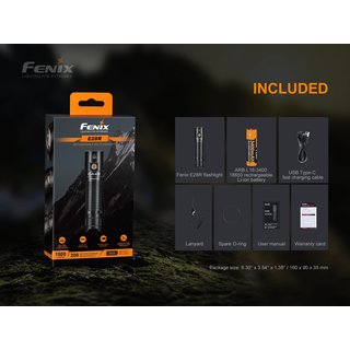 Fenix E28R V2.0 LED Taschenlampe mit USB Laden ex UC30