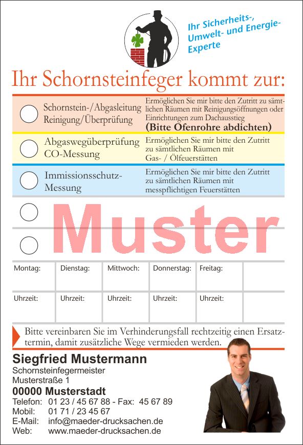 KD AZ "privatwirtschaftl." - DIN A6, ZIV-Logo, ohne Streifengummierung, mit Firmeneindruck