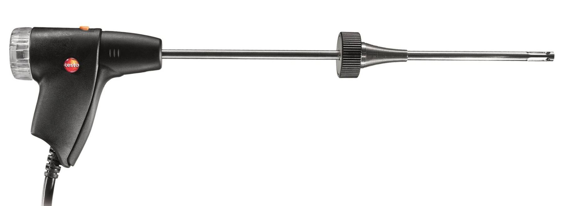 Rauchgassonde mit Schlauch 180 mm, Ø 8mm, Tmax 500 °C, TÜV-geprüft