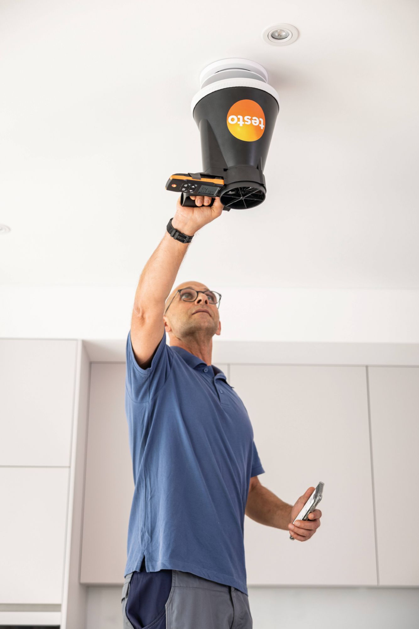 testo 417 Set 1 –  Flügelrad-Anemometer mit Messtrichtern