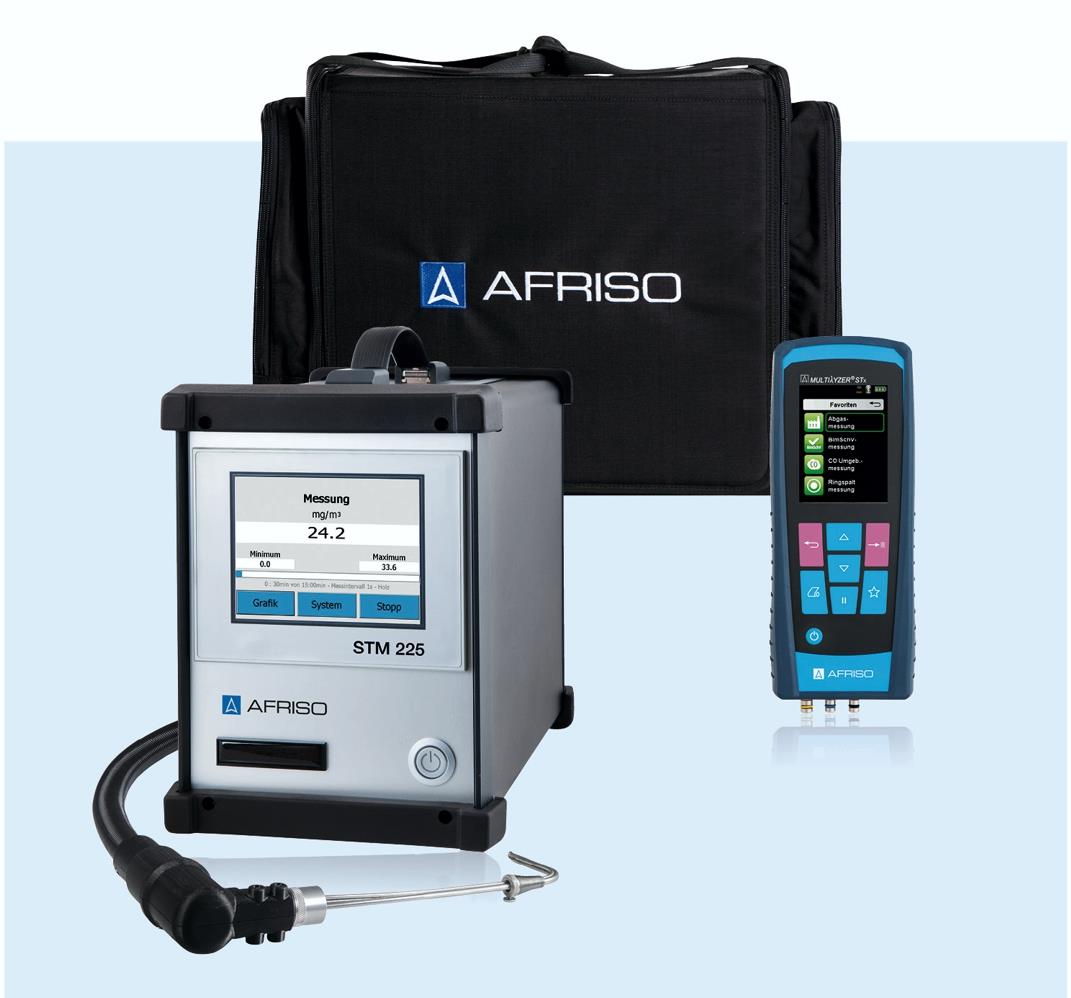 Afriso Staubmessgerät STM225 MIT Multilyzer Stx