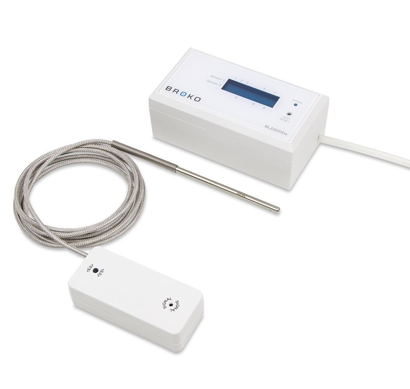 Funk-Differenzdrucksensor BL220DDa+BL220TEMP Funk-Differenzdrucksensor