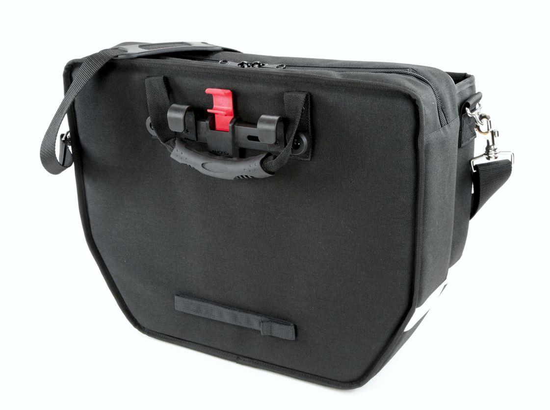 Haspeltasche mit Gepäckträgeradapter