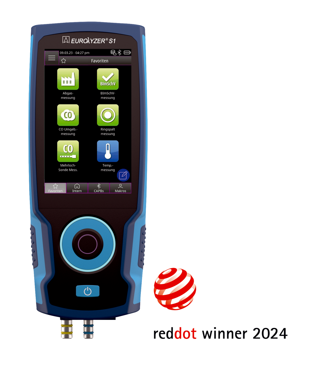 Abgasmessgerät EUROLYZER® S1 Handgerät