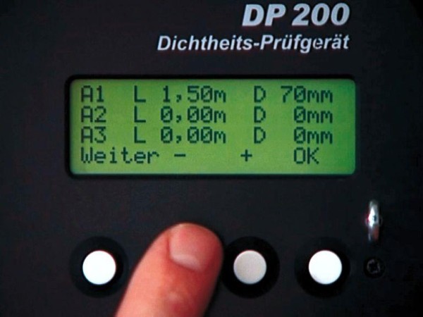 Dichtheitsprüfgerät DP 200