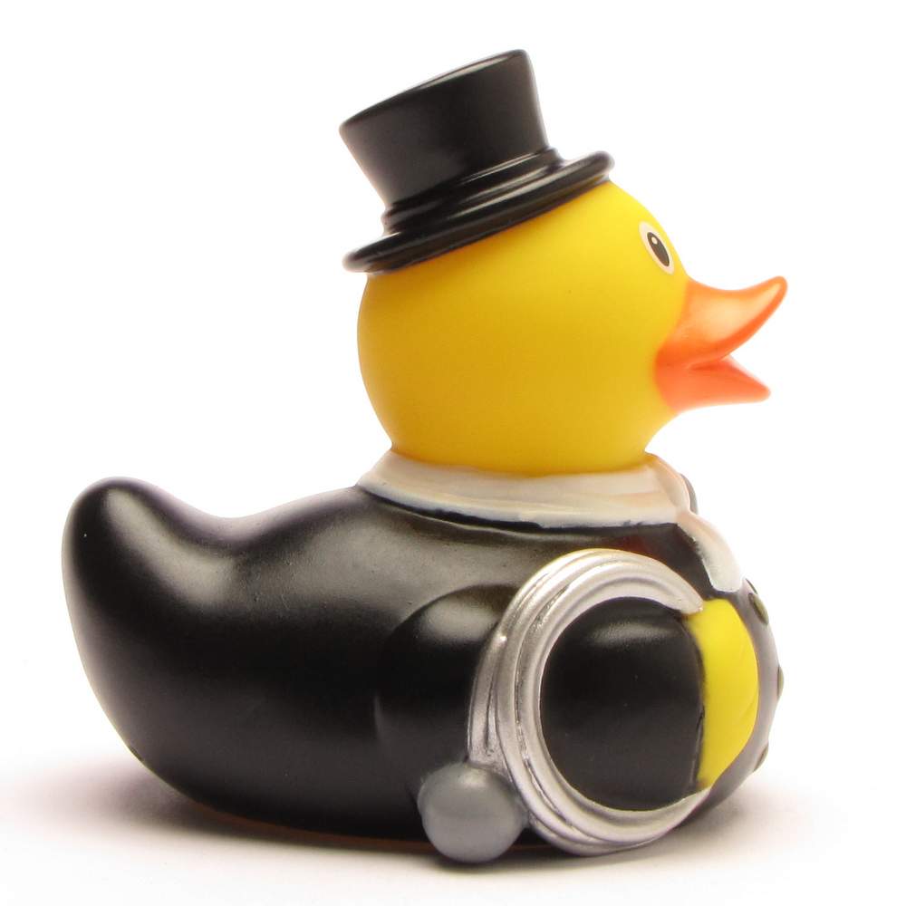 Schorni Badeente groß Mundtuch weiß