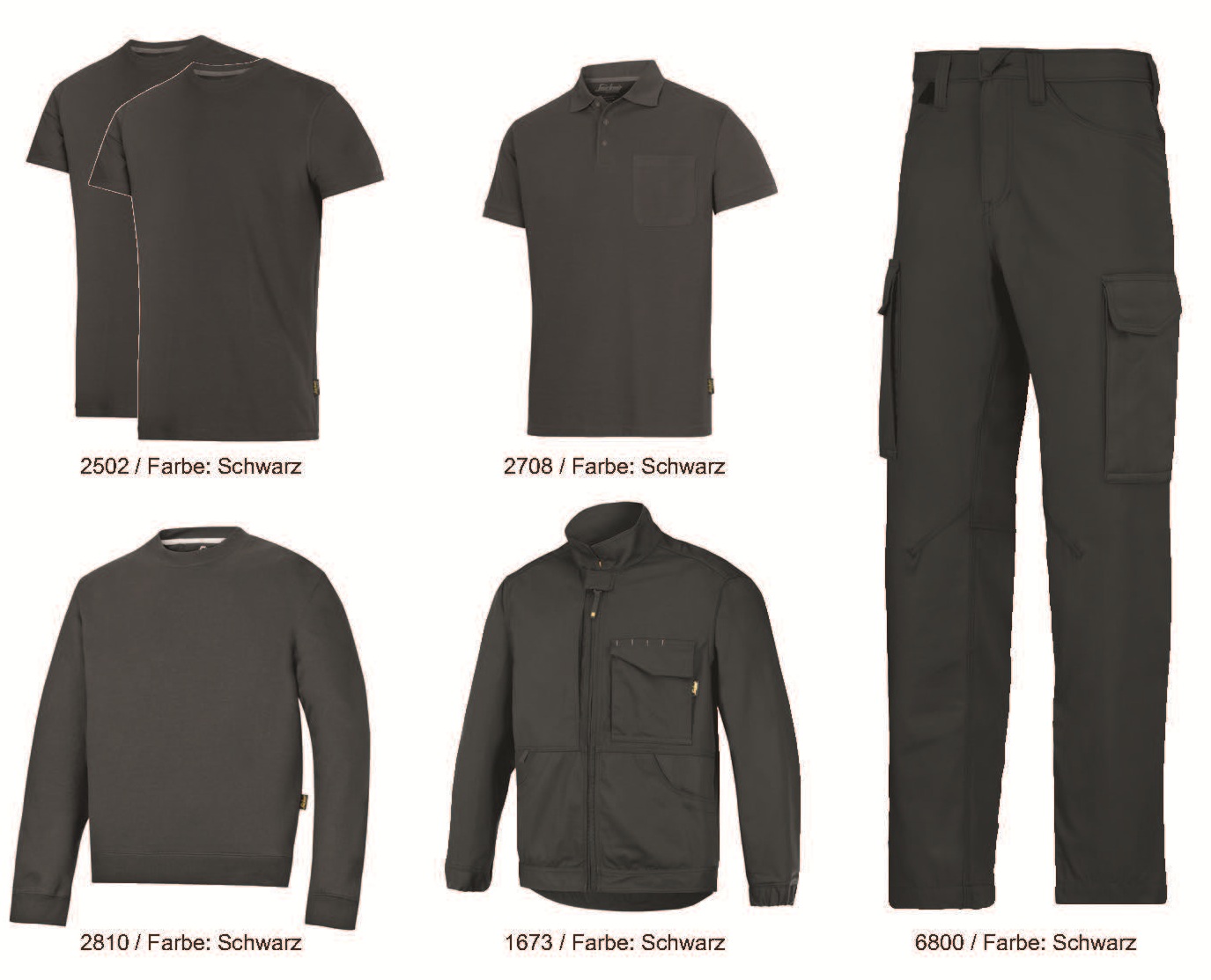 Azubi-Aktion (Jacke,Hose,2xT-Shirt,Poloshirt,Sweatshirt M-48