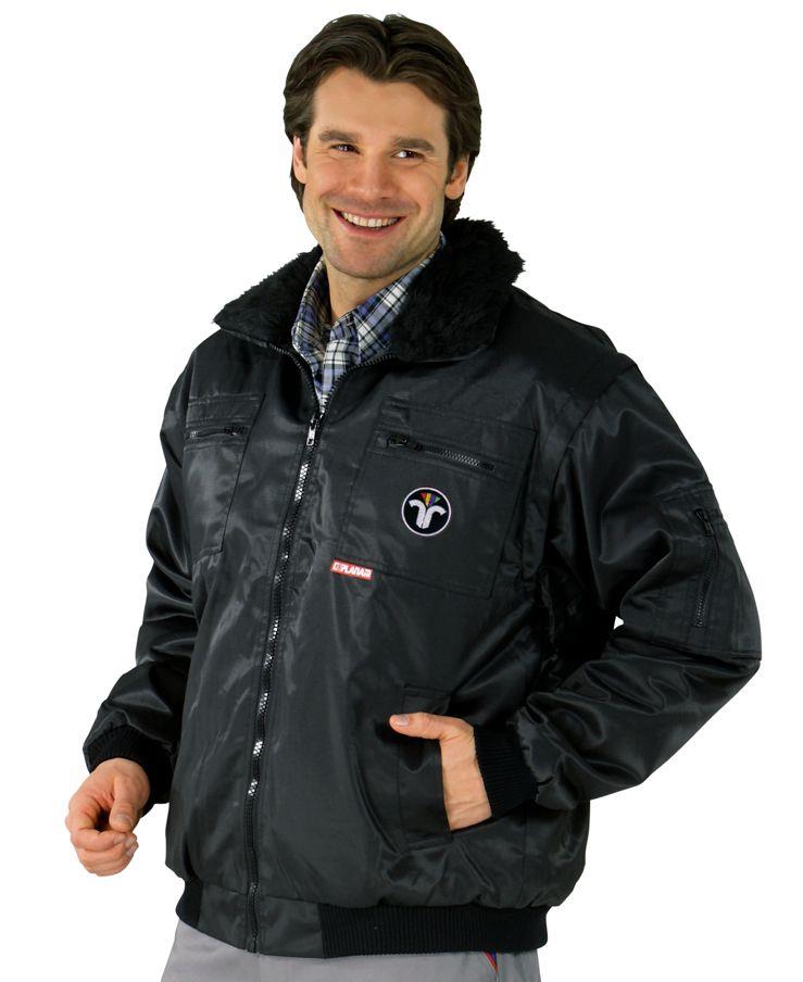 Gletscher Piloten-Winterjacke mit Patch-Emblem 3XL